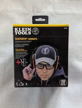 Klein Tools Bluetooth Noise-Isolating Earmuffs NEW!